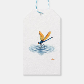 Étiquettes-cadeau T-shirt Libellule Femmes Hommes Enfants Insecte Da