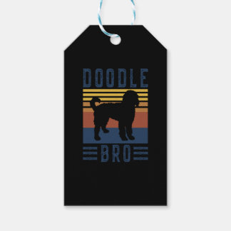 Étiquettes-cadeau T-shirt rétro pour chien Doddle Dog