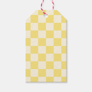 Étiquettes-cadeau Tableau de bord jaune