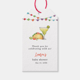 Étiquettes-cadeau Taco Fiesta Baby shower Merci