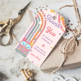 Étiquettes-cadeau Tag cadeau de Merci super Rainbow Birthday Party