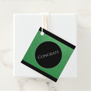 Étiquettes Cadeau Tag-Cadeau-Favor -Faux Parties scintillant Félicat