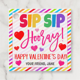 Étiquettes Cadeau Tag cadeau Valentine