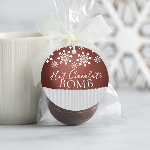 Étiquettes Cadeau Tag de bombe de cacao chaud