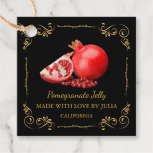 Étiquettes Cadeau Tag de Carré Hang vintage fait maison