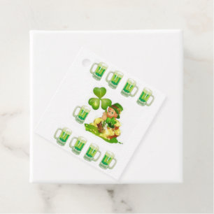 Étiquettes Cadeau Tag de la fête de la Saint Patrick Favor