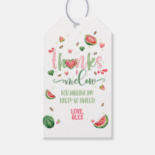 Étiquettes-cadeau Tag de melon grâce à Melon Favor