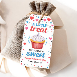 Étiquettes-cadeau Tag Valentine Cupcake, Classroom Valentine's
