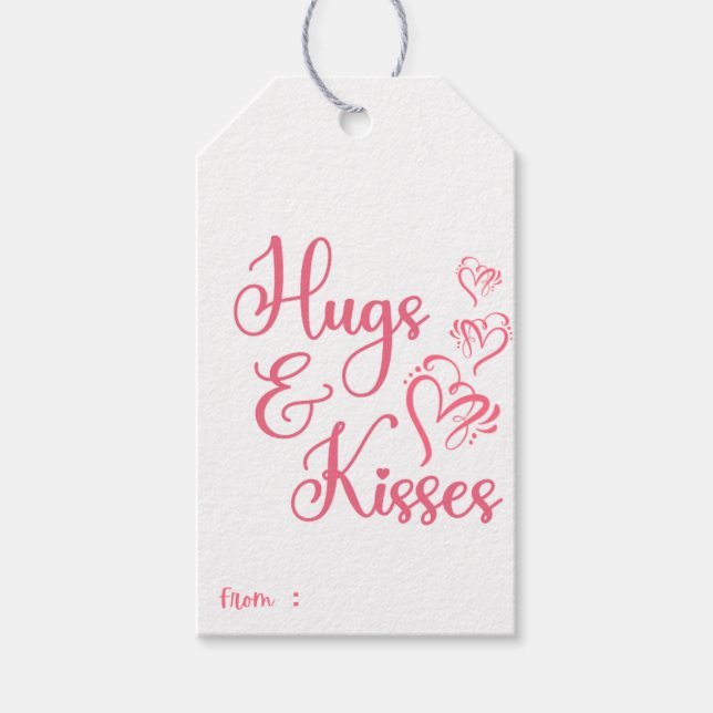 Étiquettes-cadeau Tags cadeau Valentine (Devant)