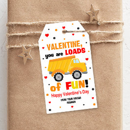 Étiquettes-cadeau Tags cadeaux de construction, Classroom Valentine'