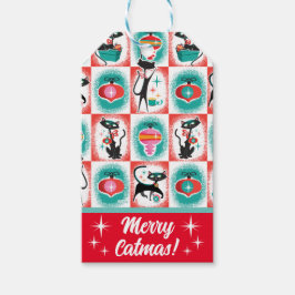 Étiquettes-cadeau Tags cadeaux de Noël des chats MCM