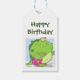 Étiquettes-cadeau Tags cadeaux - Dino Happy