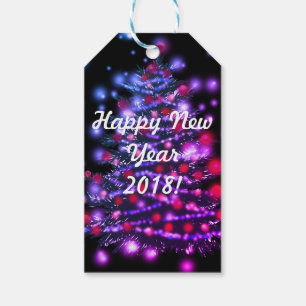 Étiquettes-cadeau Tags Cadeaux personnalisés Bonne année 2018