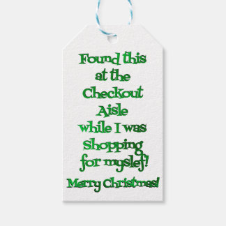 Étiquettes-cadeau Tags de Noël, Drôle Tags de Noël,