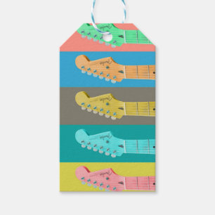 Étiquettes-cadeau Tags Guitar Gift