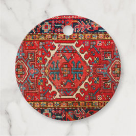 Étiquettes Cadeau Tapis persan oriental antique Personnalisé