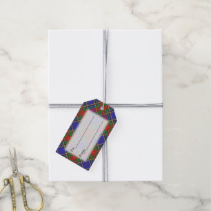 Étiquettes-cadeau Tartan Delights Clan MacBeth Plaid