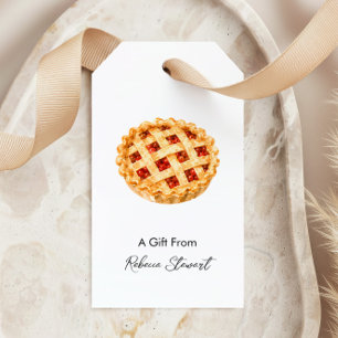 Étiquettes-cadeau Tarte aux Cerises pour Toutes Occasions Un Cadeau