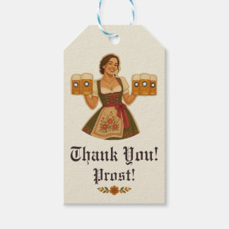 Étiquettes-cadeau Tasse de bière personnalisée pour Oktoberfest
