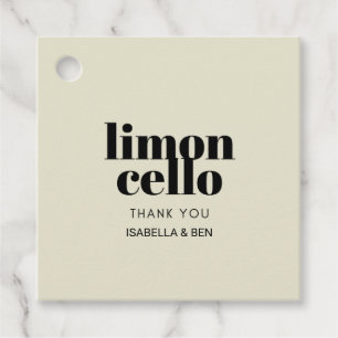 Étiquettes Cadeau Taupe Branché Limoncello Maison
