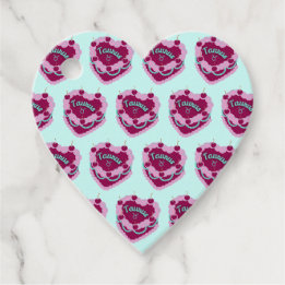 Étiquettes Cadeau Taurus Zodiac Coquette Coeur gâteau d'anniversaire