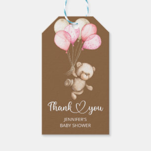 Étiquettes-cadeau Teddy Bear Baby Bear Baby shower Cadeau Tags