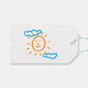 Étiquettes-cadeau Télécharger des enfants Dessiner Transformer des e