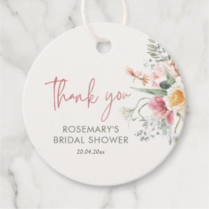Étiquettes Cadeau Temps Pour Le Merci Floral De Thé