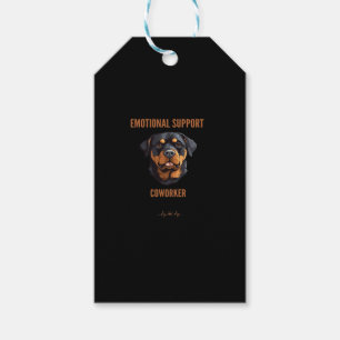 Étiquettes-cadeau Tendance de collaborateur d'aide émotionnelle et c