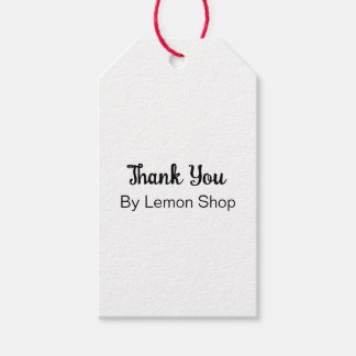 Étiquettes-cadeau Texte de Personnaliser de Merci