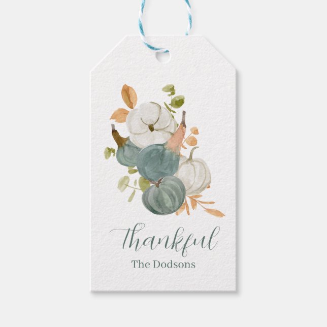 Étiquettes-cadeau Thanksgiving Gift Tag (Devant)