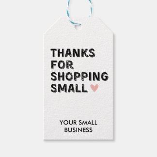 Étiquettes-cadeau Thankyou | Petites entreprises