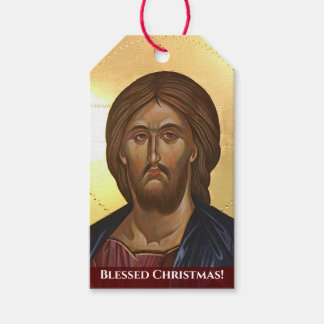Étiquettes-cadeau The All-Ruling Christ - Eastern Orthodox Icon 