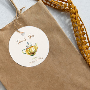 Étiquettes Cadeau THÉÂTRE DE MARIÉE Camomille CHARMANT