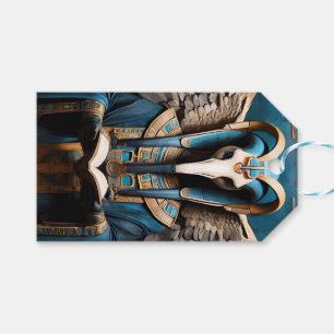 Étiquettes-cadeau Thoth, l'ancien dieu égyptien de la sagesse, écrit