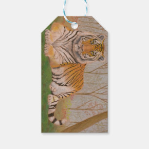 Étiquettes-cadeau Tigre