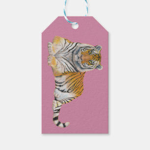 Étiquettes-cadeau Tigre