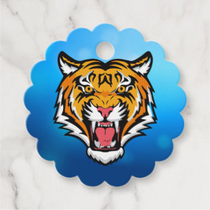 Étiquettes Cadeau Tigre torride tête-25818 Mug de voyage