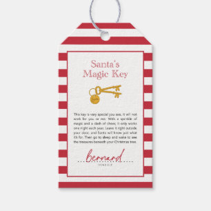 Étiquettes-cadeau Touche magique de Santas