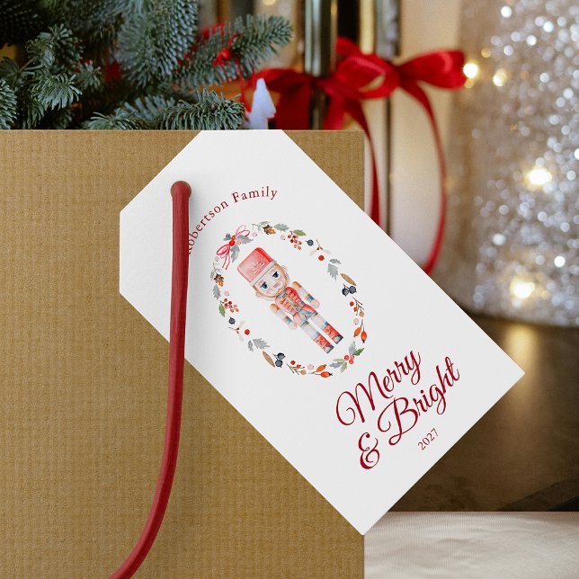 Étiquettes-cadeau Toy Soldier Christmas (Créateur téléchargé)