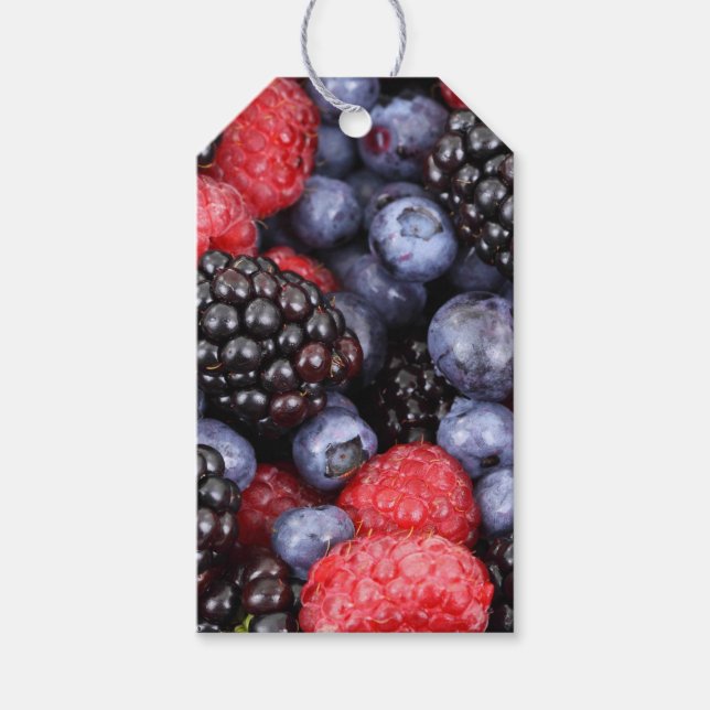 Étiquettes-cadeau Très Berry (Devant)