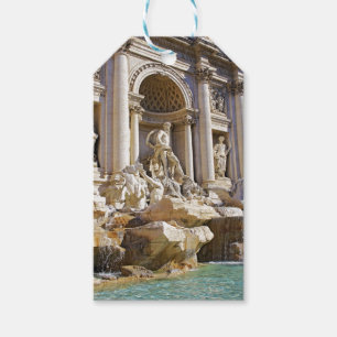 Étiquettes-cadeau Trevi fountain