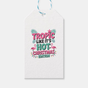 Étiquettes-cadeau Tropic Like It’s Hot : Christmas Edition