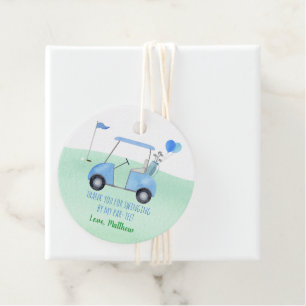 Étiquettes Cadeau Trou En Un Golf Premier Anniversaire Par-tee