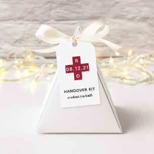 Étiquettes-cadeau Trousse d'aide de passe-passe Faveur de mariage
