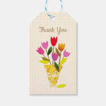 Tulipes D'Inspiration Rétro, Merci Plutôt Douté