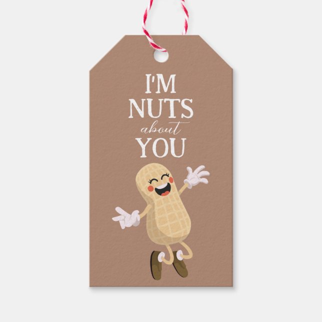 Étiquettes-cadeau Un coup de coeur pour l'humour de la Saint Valenti (Devant)