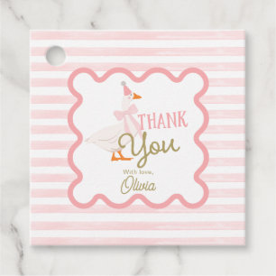 Étiquettes Cadeau Un Joyeux Fou 1er Anniversaire Merci