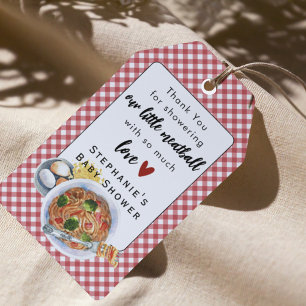 Étiquettes-cadeau Un Petit Boulet De Viande Est En Route Fête Prénat