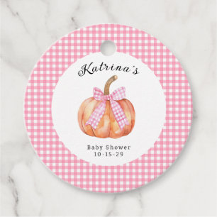 Étiquettes Cadeau Un petit Citrouille est en route Baby shower